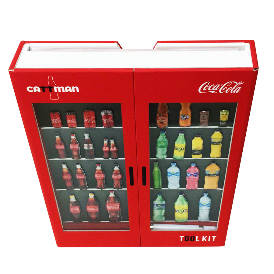 CAJA CON FORMA DE REFRIGERADOR A584